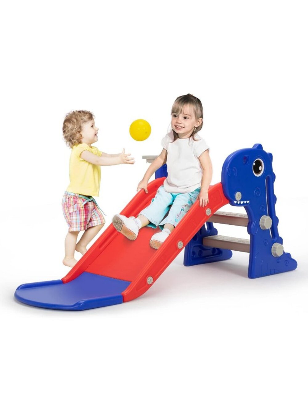 3-in-1 Toddler Slide for Indoor & Outdoor Play - Fun Playground Equipment